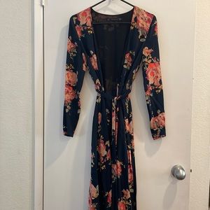 Zara floral kimono